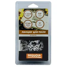 Цепь SEQUOIA, 3/8", 1.3 мм, 57 звеньев, длина цепи 16"40 см, фото 