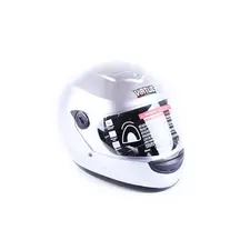 Мотошолом VIRTUE MD-101B сріблястий size M  купити в Україні