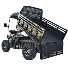Грузовой Квадроцикл MotoZona  Hummer 400 4x4 Самосвал (Черный), фото 