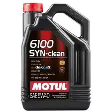 Масло моторное Motul 6100 SYN-CLEAN 5W40 4L, фото 