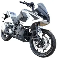 Мотоцикл FORTE FT300-R1 бело-чёрный, фото 