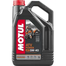 Моторное масло MOTUL ATV Power 4T, 5W40 4 л (105898), фото 