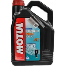 Моторное масло Motul Outboard Tech 4T 10W30, 5 л (106447), фото 