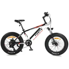 Електричний велосипед Forte Rider 20 E-Bike (чорно-білий)  купити в Україні
