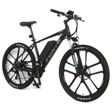 Електричний велосипед Forte Matrix 26 E-Bike (чорно-синій)  купити в Україні