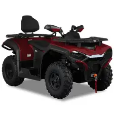 Квадроцикл HISUN GUARDIAN 400L (бордовый), фото 