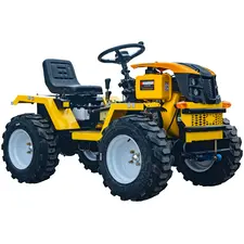 Минитрактор Агромеханика АМ-132DL 4x4 14 л.с. + передняя и задняя гидравлика (Переломка), фото 