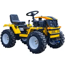 Минитрактор Агромеханика АМ-132L 4x4 18 л.с. + передняя и задняя гидравлика (Переломка), фото 