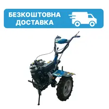 Мотоблок ДТЗ 512ДН - К, 12 л.с., дизель, воздушное (с фрезой), фото 