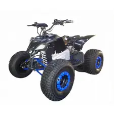 Квадроцикл Crosser RACE 1500W 60V 20ah синий, фото 