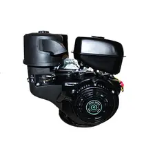 Двигатель Grunwelt GW460F-S (WM192F-S), 18 л.с., бензиновый, вал 25 мм (шпонка, редуктор с центробежным сцеплением), фото 