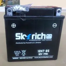 Аккумулятор "7" Skyrich 12N7-BS 12V 7 Ah, фото 