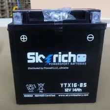 Аккумулятор "14" Skyrich YTX16-BS 12V 14 Ah, фото 
