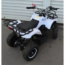 Квадроцикл Pocket ATV 2T 65cc кікстартер-електростартер (білий) фото 3 купити в Україні