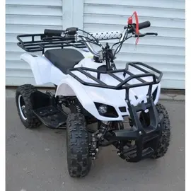 Квадроцикл Pocket ATV 2T 65cc кікстартер-електростартер (білий) фото 6 купити в Україні