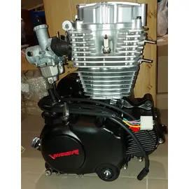 Двигатель на мотоцикл VIPER 200 кубов, баланс вал, толкатели + карбюратор, фото 