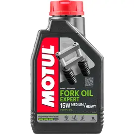 Масло вилочное MOTUL Fork Oil Expert medium/heavy 15W 1л, фото 