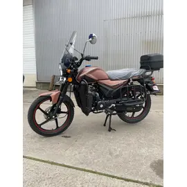 Мопед Viper V125S ALPHA (коричневий) фото 3 купити в Україні