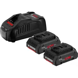 Набор аккумуляторов и ЗУ Bosch ProCORE18V*4.0 Ah, набір 2 шт. (1.600.A01.6GF), фото 