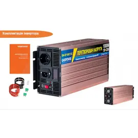 Инвертор 24В-220В Gaspower Electro SW-GP1000/24C, фото 