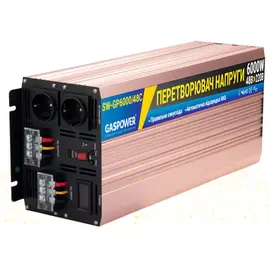 Инвертор 48В-220В Gaspower Electro SW-GP6000/48C, фото 