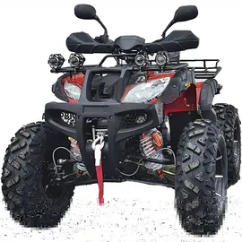 Квадроцикл MotoZona Hummer 250 Lux (карданний привід) Червоний  купити в Україні