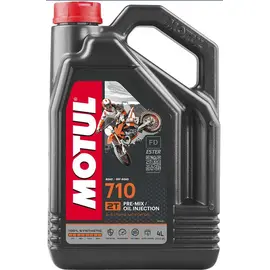 Моторное масло Motul 710 2T, 4 л (104035), фото 