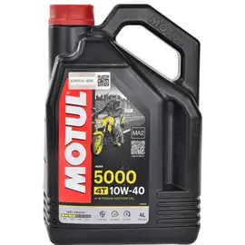 Моторное масло Motul 5000 4T, 10W40 4 л (104056), фото 
