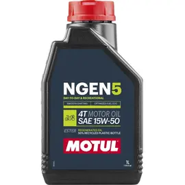 Моторна олива Motul NGEN 5 4T SAE 15W-50, 1 л (111833), фото 
