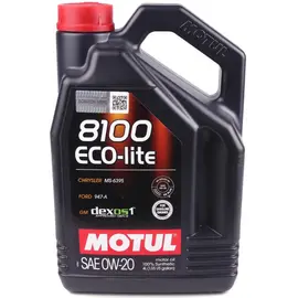 Моторное масло Motul 8100 Eco-lite 0W20 4 л (108535), фото 
