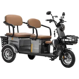 Електротрайк Crosser TR4 Vagon (триколісний електроскутер) чорний 1000w фото 6 купити в Україні