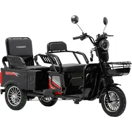 Електротрайк Crosser TR5 Transit (триколісний електроскутер) червоний 1500w фото 3 купити в Україні