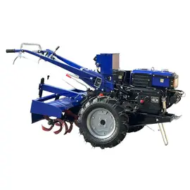 Мотоблок Powercraft МБ1012ДЕ, 12 л.с., дизель, жидкостное (с фрезой), фото 