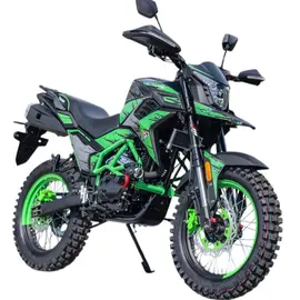 Мотоцикл Spark SP300T-1 (TEKKEN 300 cross) (черный с зеленым), фото 