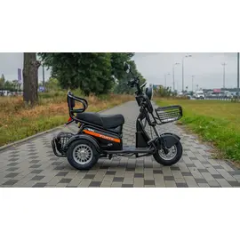 Електроскутер Forte S1-P600 (Чорний) фото 2 купити в Україні