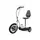 Электросамокат с сиденьем TTG T06-1 36V350W 12AH - SM (белый) трехколесный, фото 