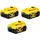 Акумуляторна батарея DeWALT DCB184P3 набор из 3 АКБ, фото 