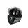Мотошлем Eхdrive EX-701 Bandana Glossy Black размер M, фото 