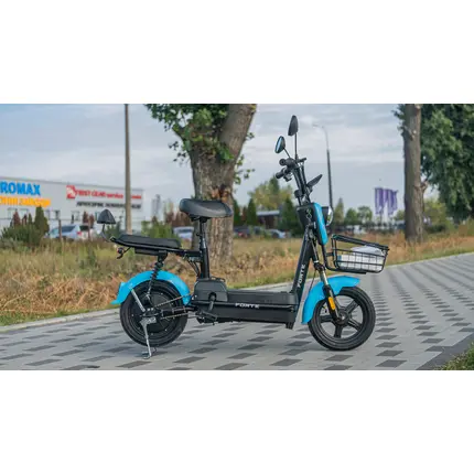 Електроскутер FORTE X1 (синій) фото 2 купити в Україні