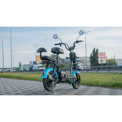 Електроскутер FORTE X1 (синій) фото 3 купити в Україні