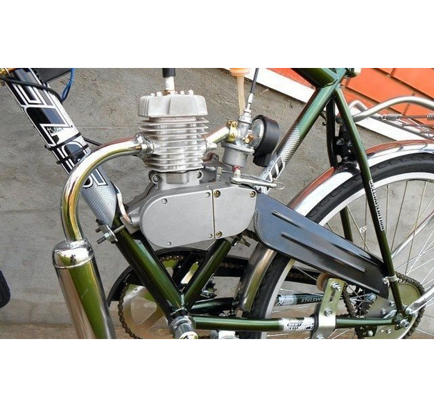 Двигатель от мотокосы на велосипед своими руками
