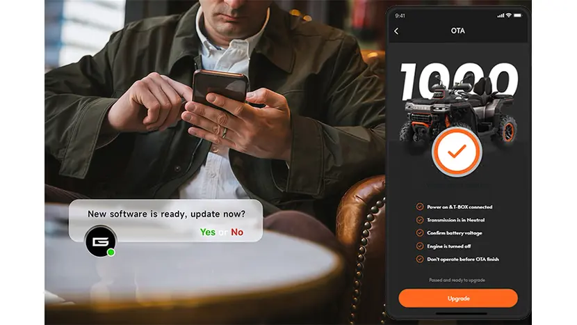 Квадроцикл GOES TERROX 1000 LTD (чорний) фото 4 купити в Україні