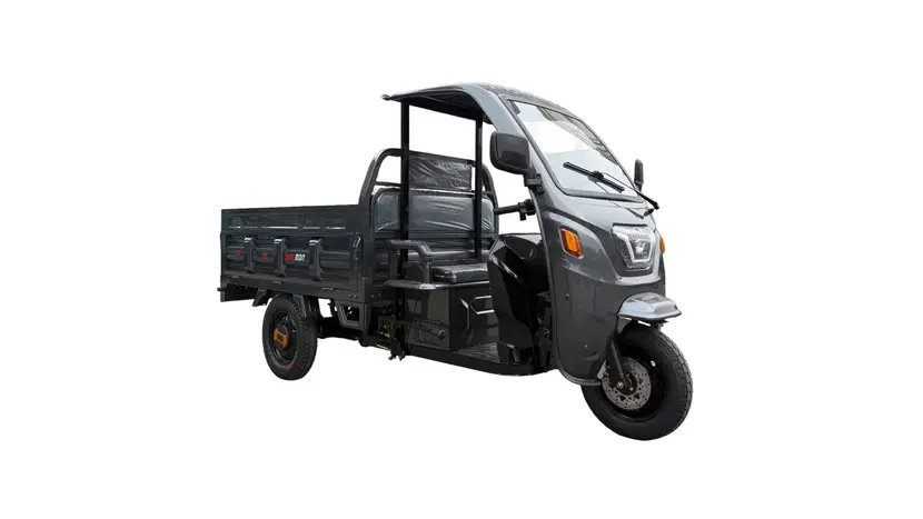 Електротрицикл вантажний FADA ВОЛ 1500W з кабіною фото 7 купити в Україні