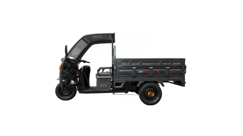 Електротрицикл вантажний FADA ВОЛ 1500W з кабіною фото 2 купити в Україні