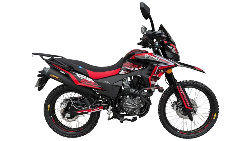 Мотоцикл SHINERAY VXR200 (червоний) фото 4 купити в Україні