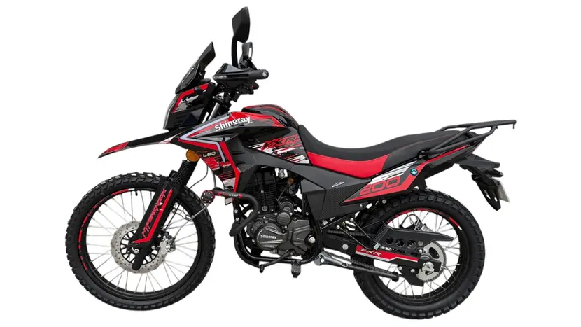 Мотоцикл SHINERAY VXR200 (червоний) фото 5 купити в Україні