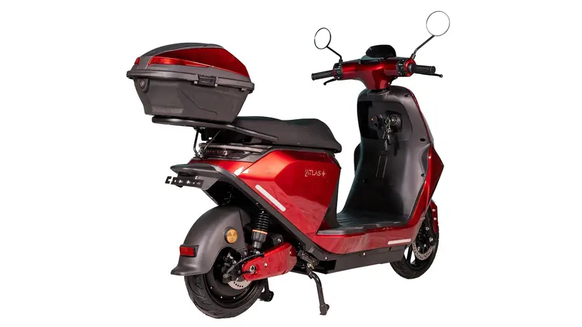 Електроскутер ATLAS Shark 2 Box 2000W (червоний) фото 4 купити в Україні