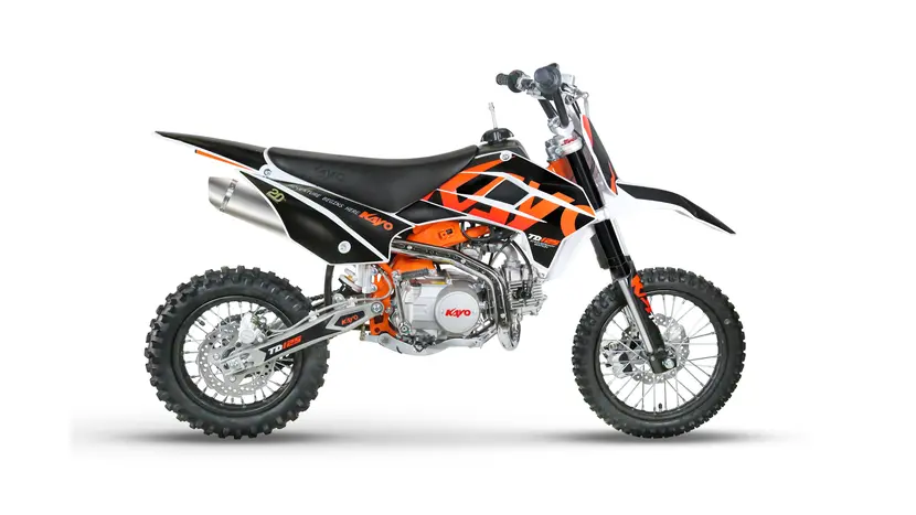 Мотоцикл KAYO TD125 kick /electric start, фото фото 2