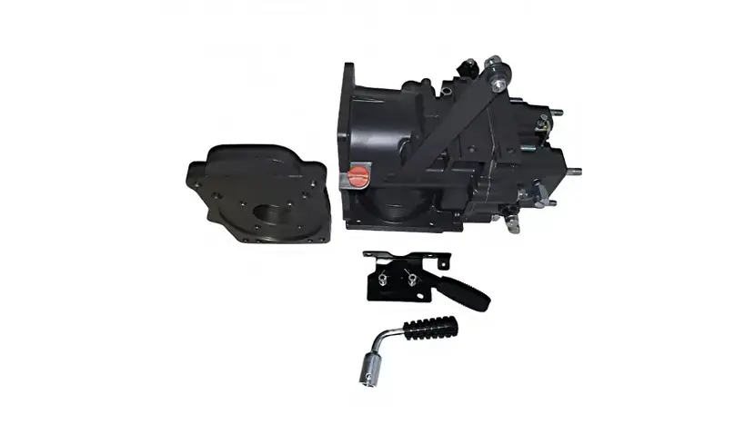 Коробка передач WEIMA GW-G1106L для мотоблока 1100, 105, 135 (4+2 передачи, з плитою та зчепленням) фото 2 купити в Україні