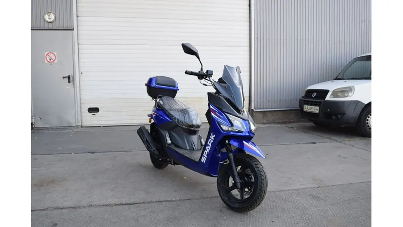 Моторолер Spark SP150S-19BN (синій) фото 2 купити в Україні